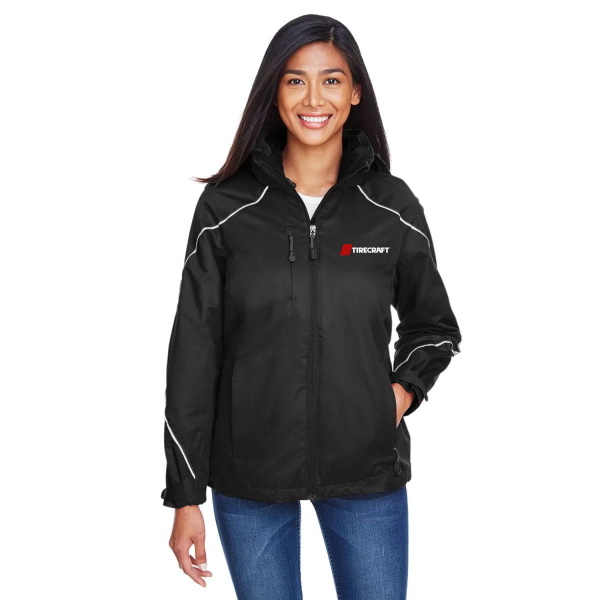 Ladies Angle 3-in-1 Jacket with Bonded Fleece Liner