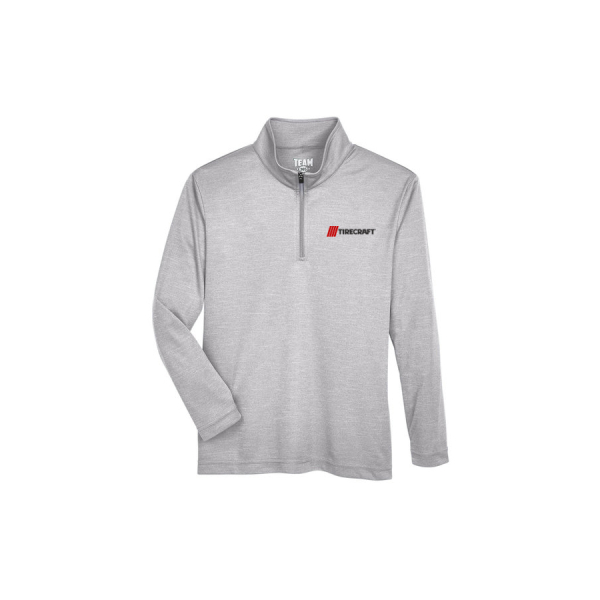Youth Zone Sonic Heather Performance Quarter-Zip - Image 6