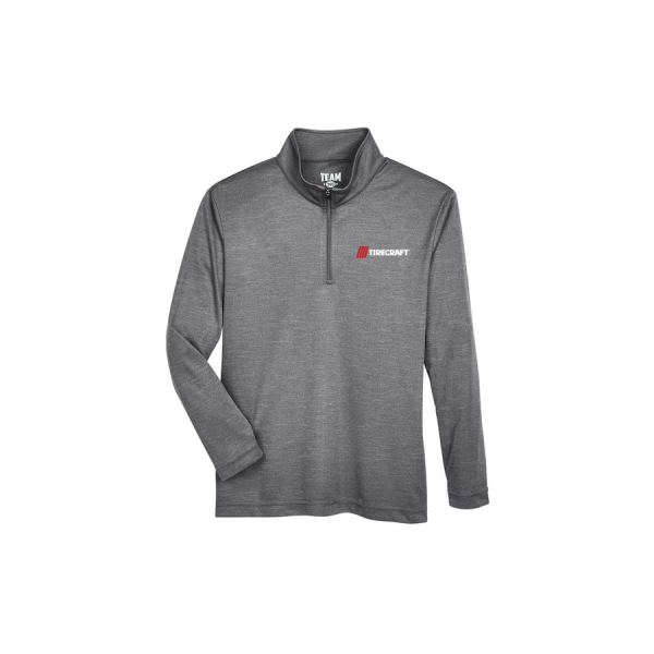 Youth Zone Sonic Heather Performance Quarter-Zip - Image 4