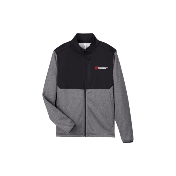 Mens Venture Heathered Hybrid Jacket