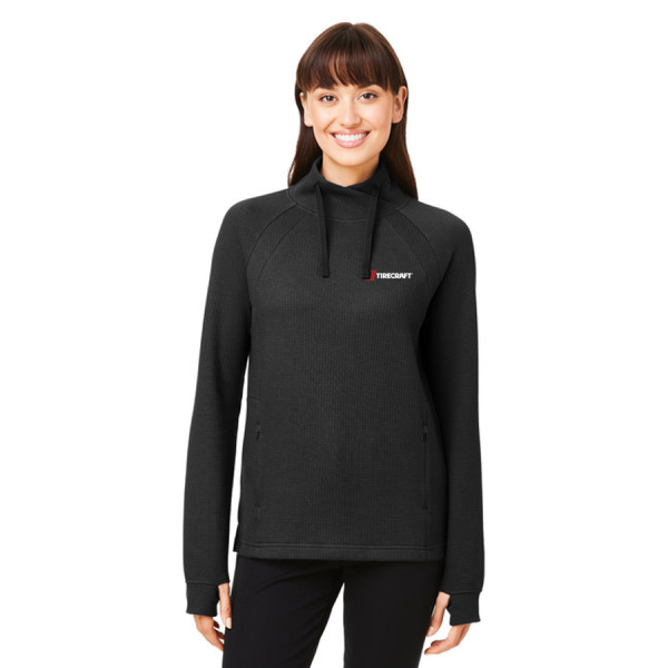 Ladies Rhythm Waffle Quarter Zip