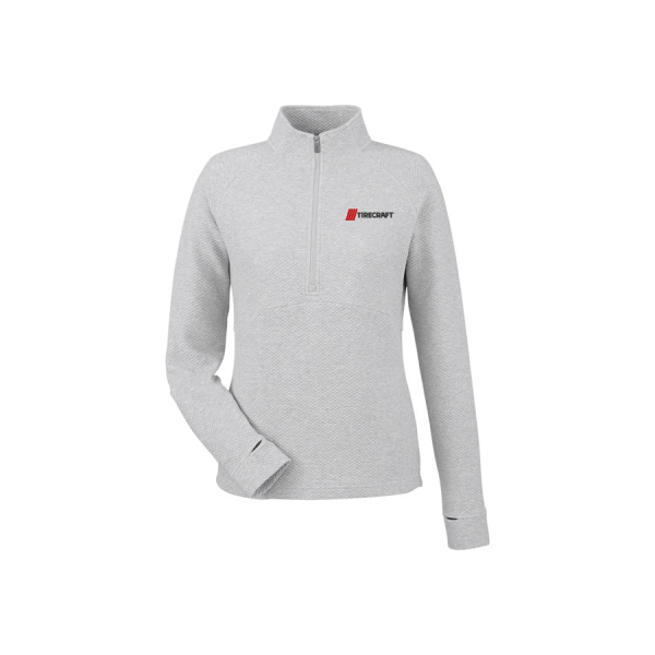Ladies Spirit Textured Quarter Zip - Image 3