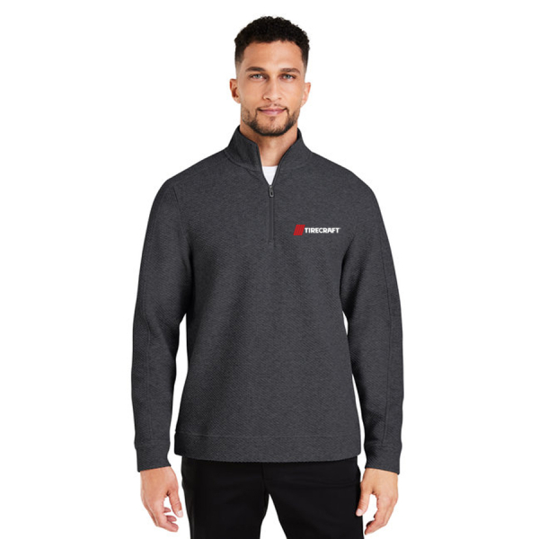 Mens Spirit Textured Quarter Zip