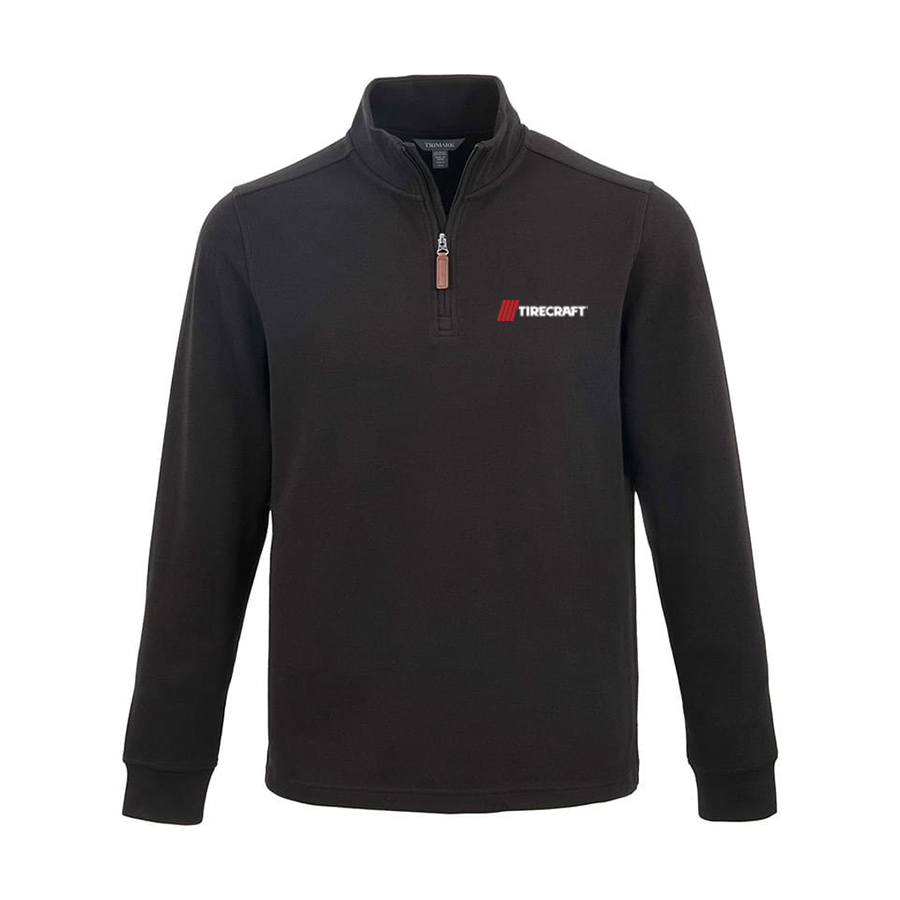 Mens Hudson Eco Knit Quarter Zip - Image 3