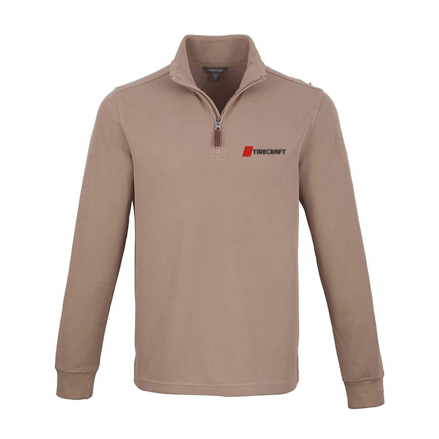 Mens Hudson Eco Knit Quarter Zip - Image 4