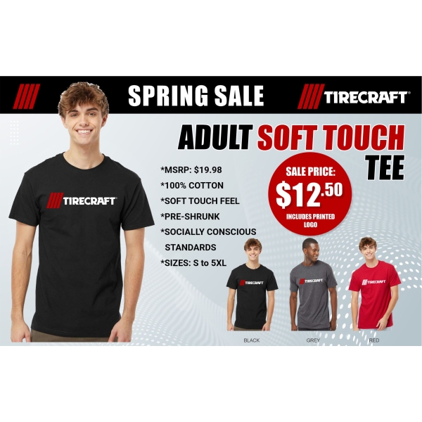Adult Gold Touch Tee