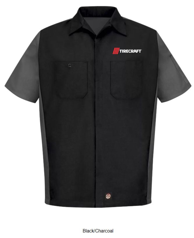 Mens Red Kap Woven Crew Shirt - Image 4