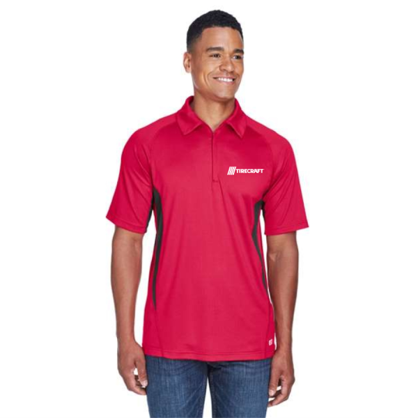 SALE - Mens Serac UTK Cool Performance Zippered Polo