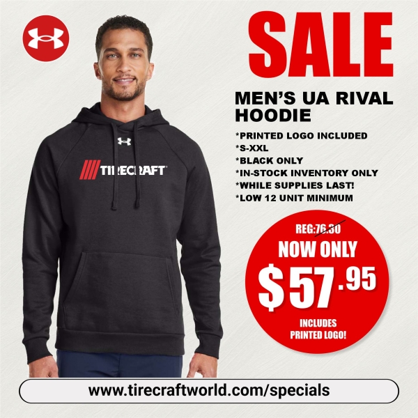 SALE - Mens Under Armour Rival Hoodie