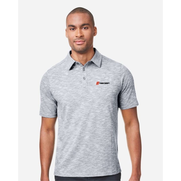 Mens Eclipse Jacquard Polo