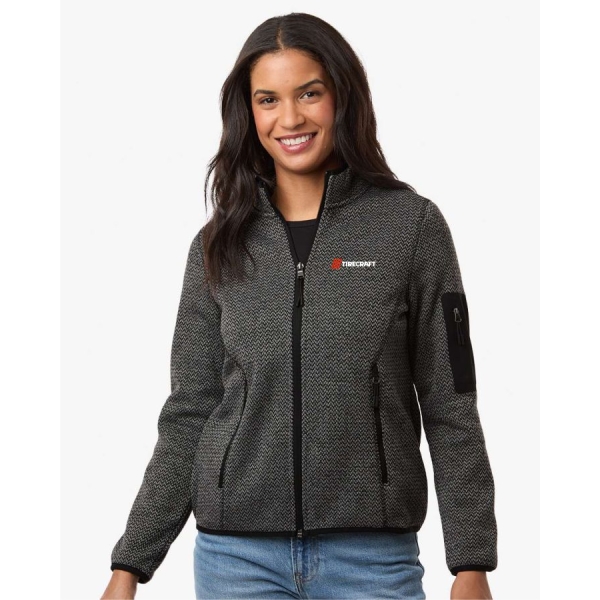 Ladies Jasper Full Zip Jacket - Image 3