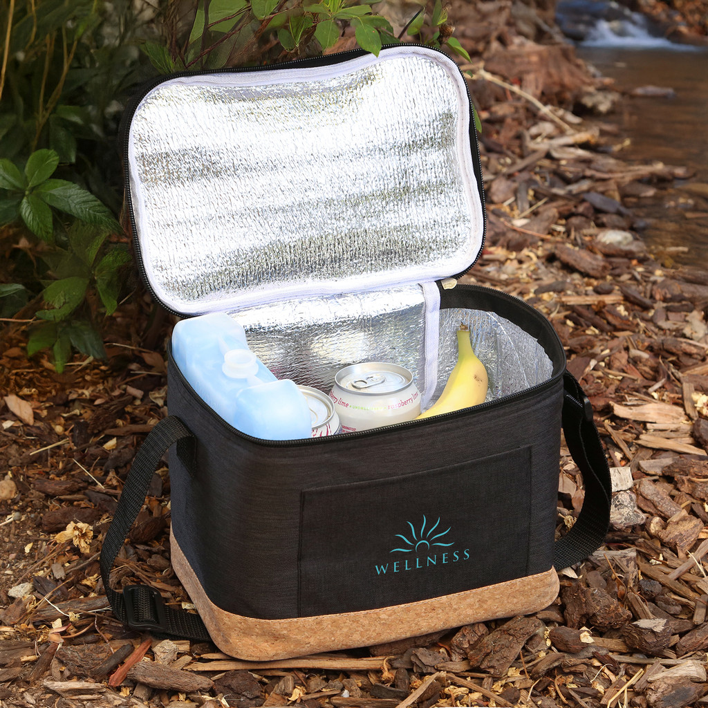 Cork Bottom Cooler Bag - Image 2